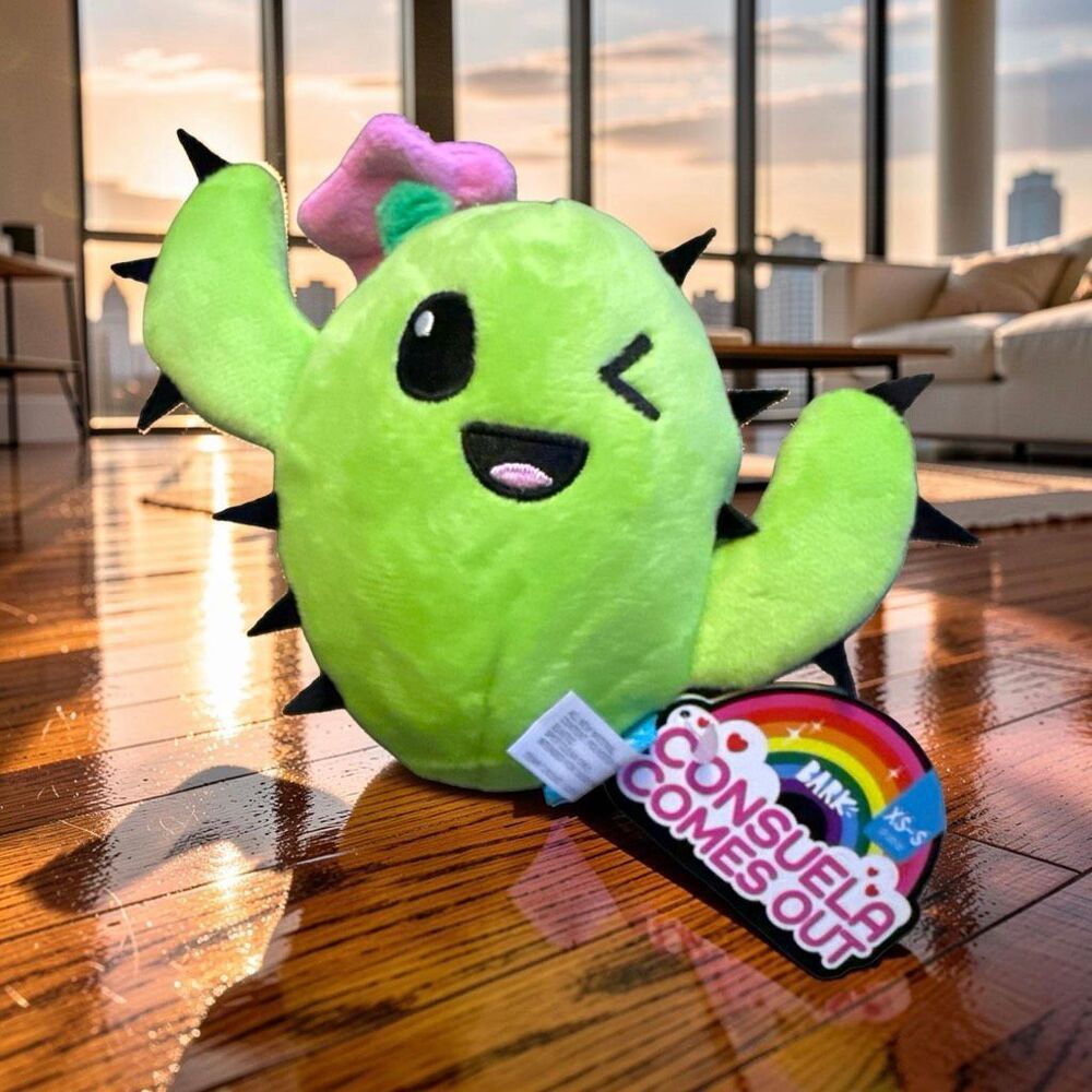 NWT Bark Box Consuela Comes Out 2 In 1 Plush Rip & Reveal Dog Toy